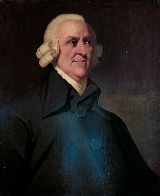 Retrato de Adam Smith