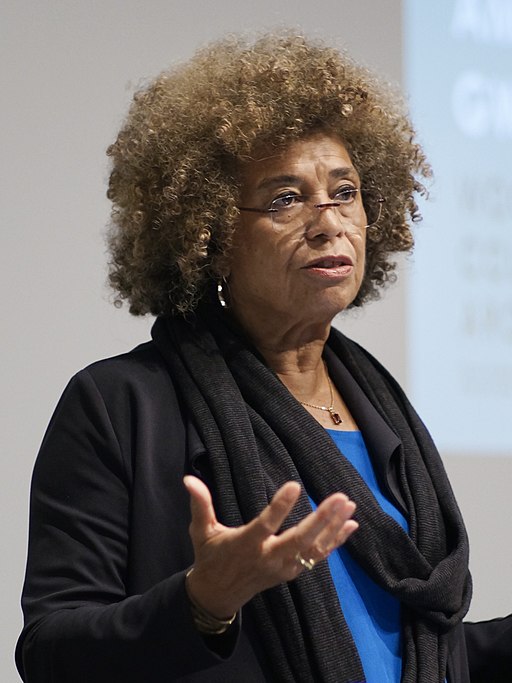 Retrato de Angela Davis
