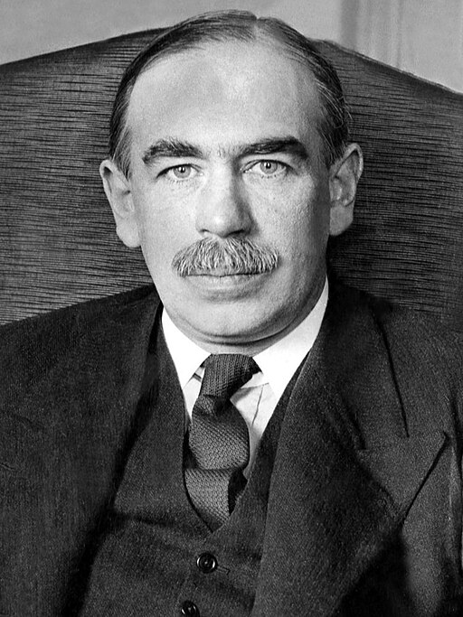 Retrato de John Maynard Keynes