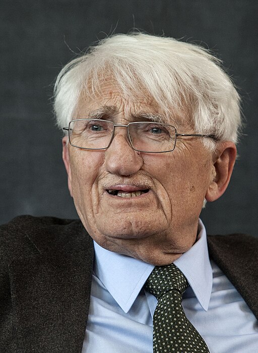 Retrato de Jürgen Habermas