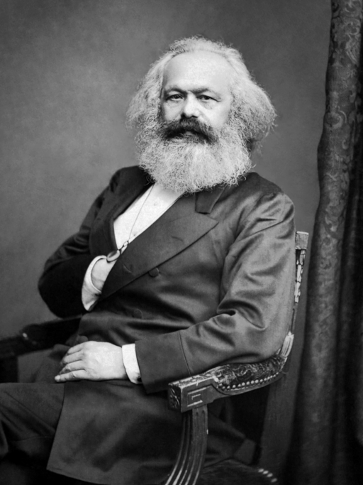 Retrato de Karl Marx