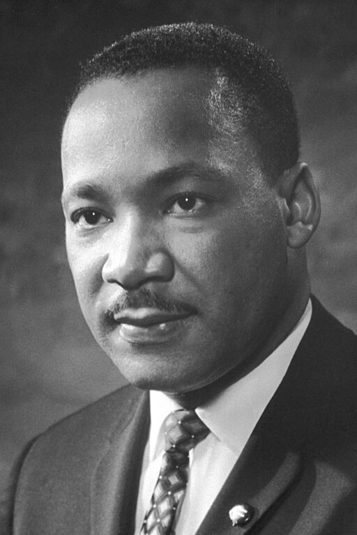 Retrato de Martin Luther King Jr.