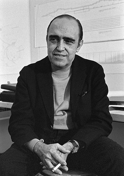 Retrato de Oscar Niemeyer