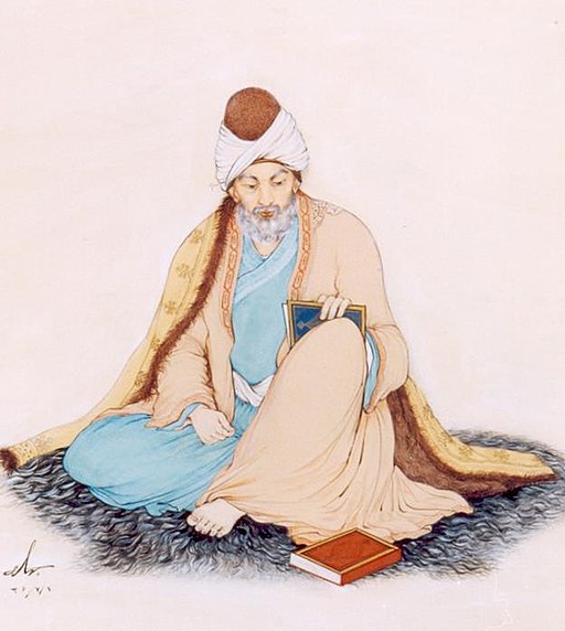 Retrato de Rumi