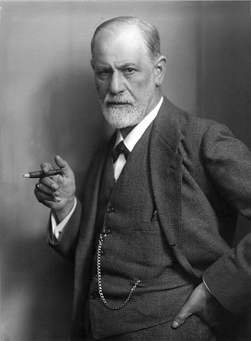 Retrato de Sigmund Freud