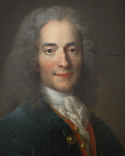 Retrato de Voltaire